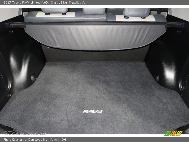 Classic Silver Metallic / Ash 2015 Toyota RAV4 Limited AWD