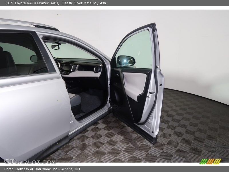 Classic Silver Metallic / Ash 2015 Toyota RAV4 Limited AWD