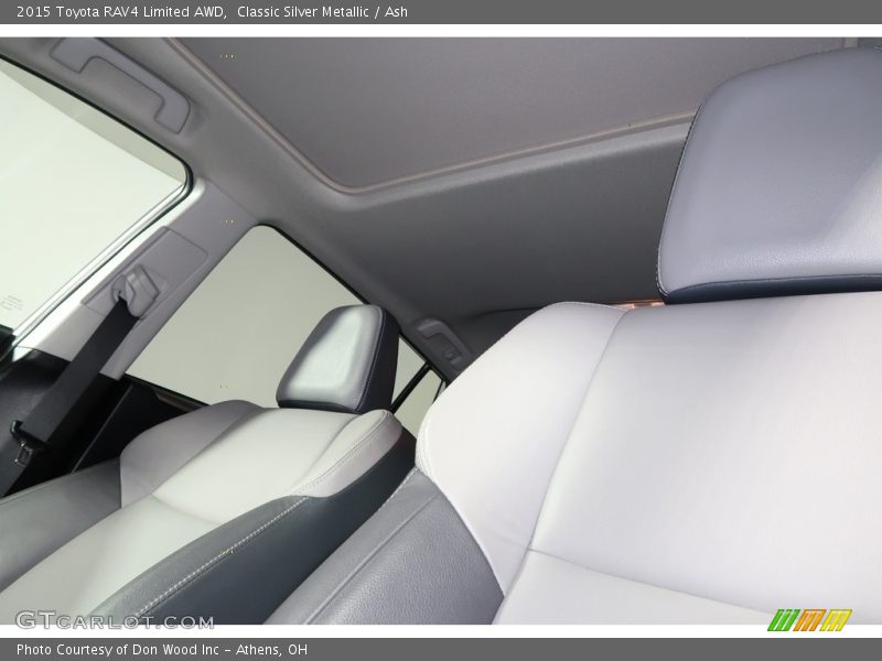 Classic Silver Metallic / Ash 2015 Toyota RAV4 Limited AWD