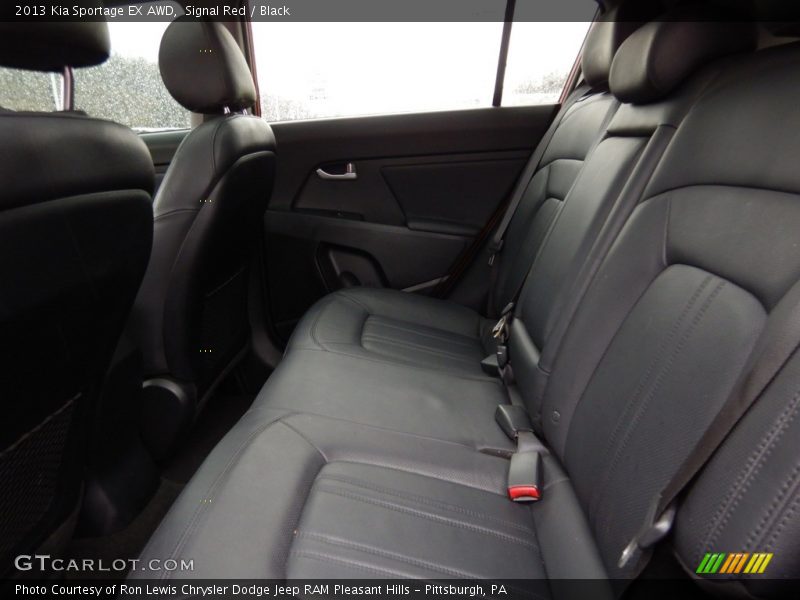 Signal Red / Black 2013 Kia Sportage EX AWD
