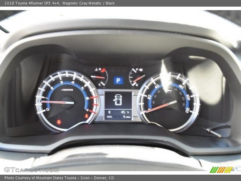 Magnetic Gray Metallic / Black 2018 Toyota 4Runner SR5 4x4
