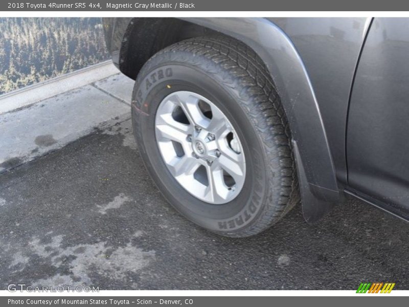 Magnetic Gray Metallic / Black 2018 Toyota 4Runner SR5 4x4