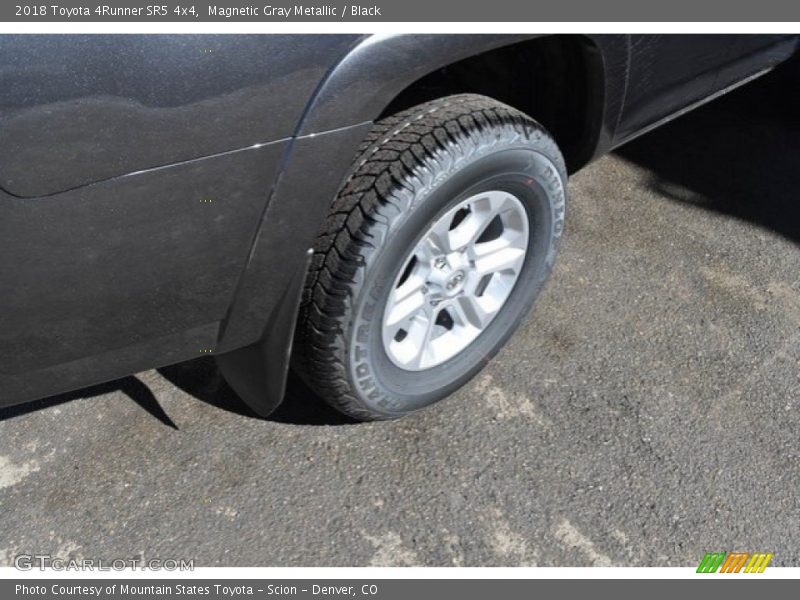 Magnetic Gray Metallic / Black 2018 Toyota 4Runner SR5 4x4