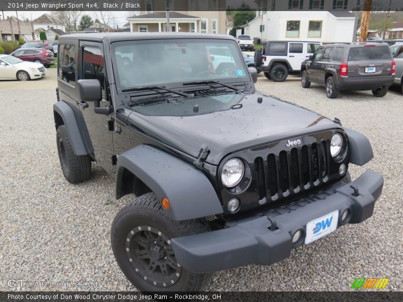 Black / Black 2014 Jeep Wrangler Sport 4x4