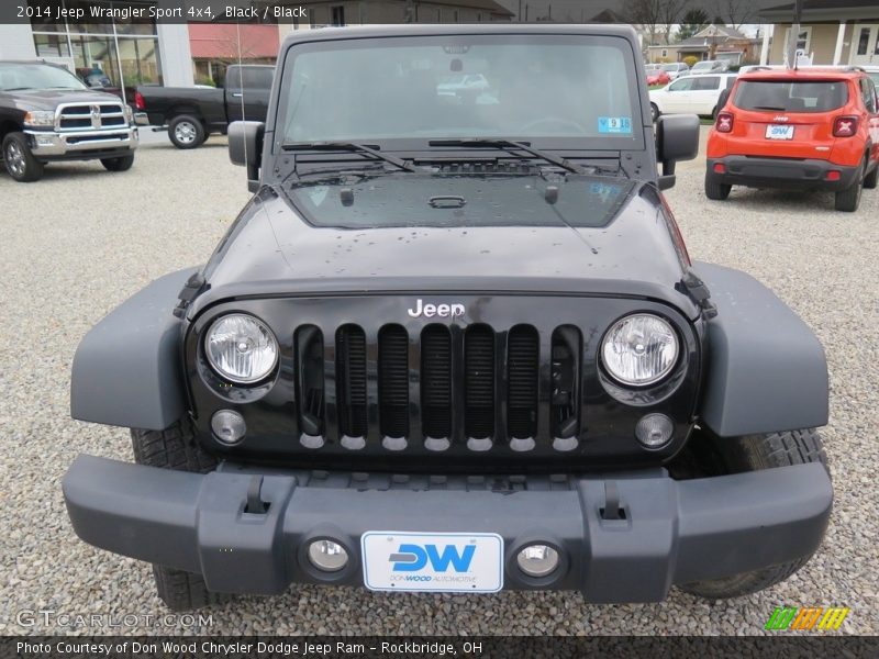 Black / Black 2014 Jeep Wrangler Sport 4x4