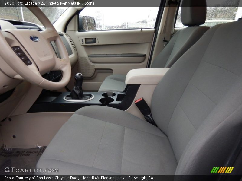 Ingot Silver Metallic / Stone 2010 Ford Escape XLS