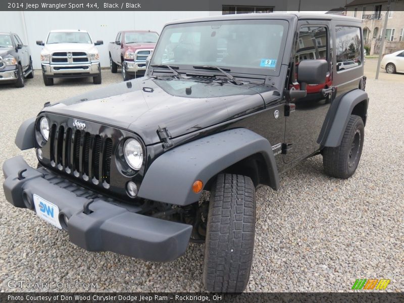 Black / Black 2014 Jeep Wrangler Sport 4x4