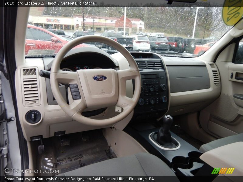 Ingot Silver Metallic / Stone 2010 Ford Escape XLS