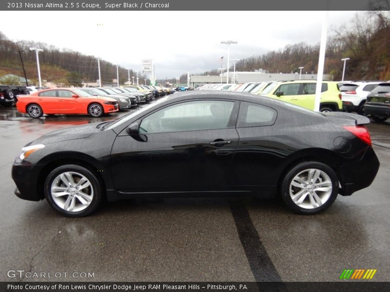 Super Black / Charcoal 2013 Nissan Altima 2.5 S Coupe