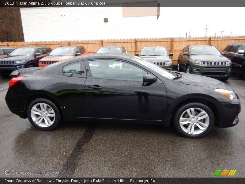 Super Black / Charcoal 2013 Nissan Altima 2.5 S Coupe