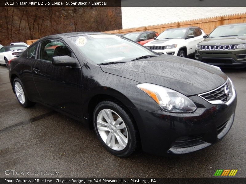 Super Black / Charcoal 2013 Nissan Altima 2.5 S Coupe