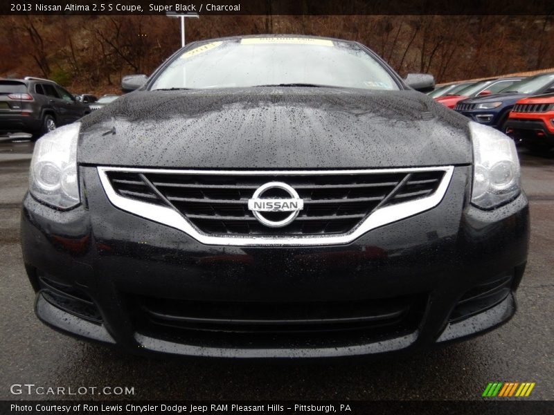 Super Black / Charcoal 2013 Nissan Altima 2.5 S Coupe