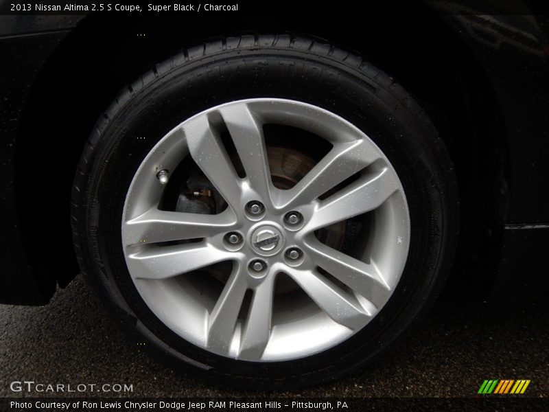 Super Black / Charcoal 2013 Nissan Altima 2.5 S Coupe