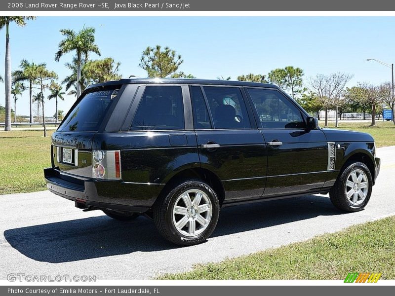 Java Black Pearl / Sand/Jet 2006 Land Rover Range Rover HSE