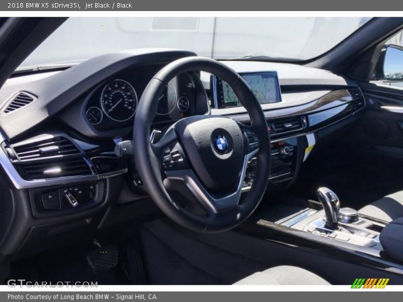 Jet Black / Black 2018 BMW X5 sDrive35i