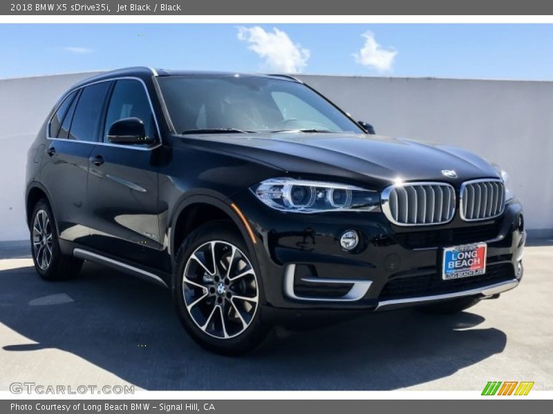 Jet Black / Black 2018 BMW X5 sDrive35i