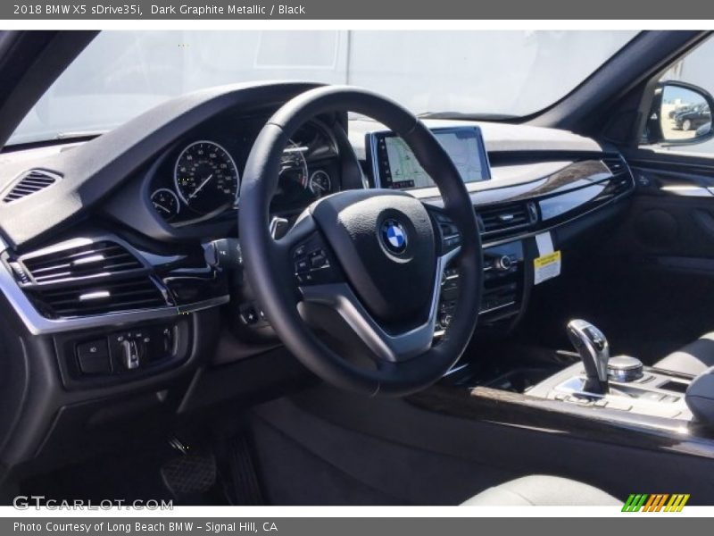 Dark Graphite Metallic / Black 2018 BMW X5 sDrive35i