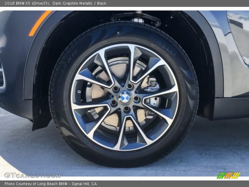Dark Graphite Metallic / Black 2018 BMW X5 sDrive35i