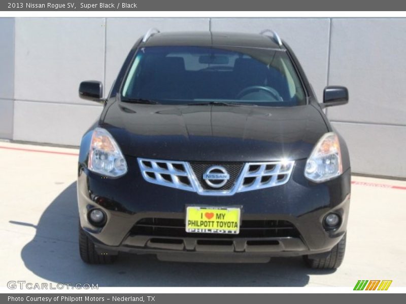 Super Black / Black 2013 Nissan Rogue SV