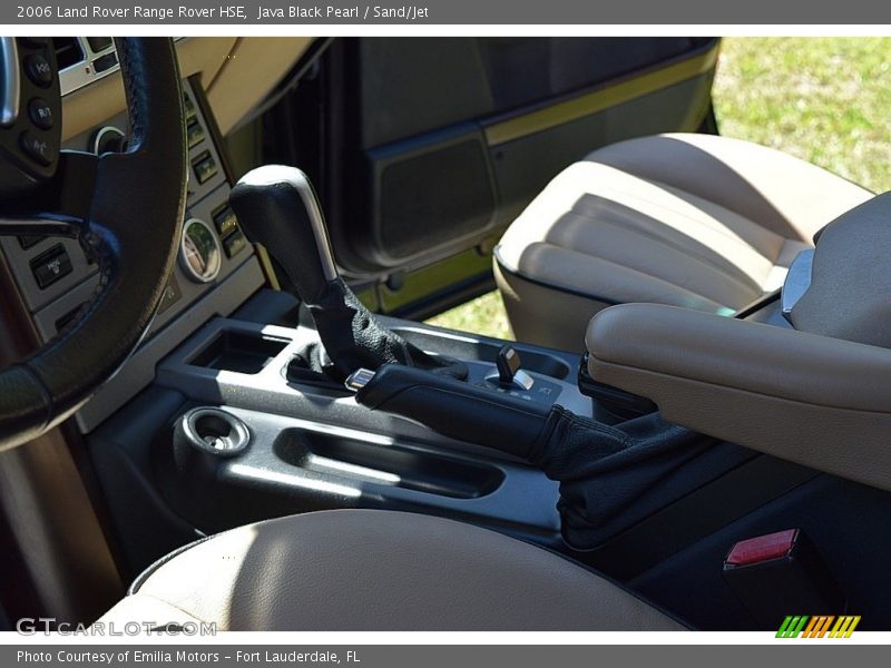 Java Black Pearl / Sand/Jet 2006 Land Rover Range Rover HSE