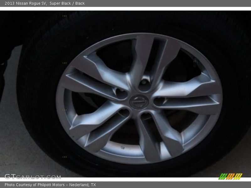 Super Black / Black 2013 Nissan Rogue SV