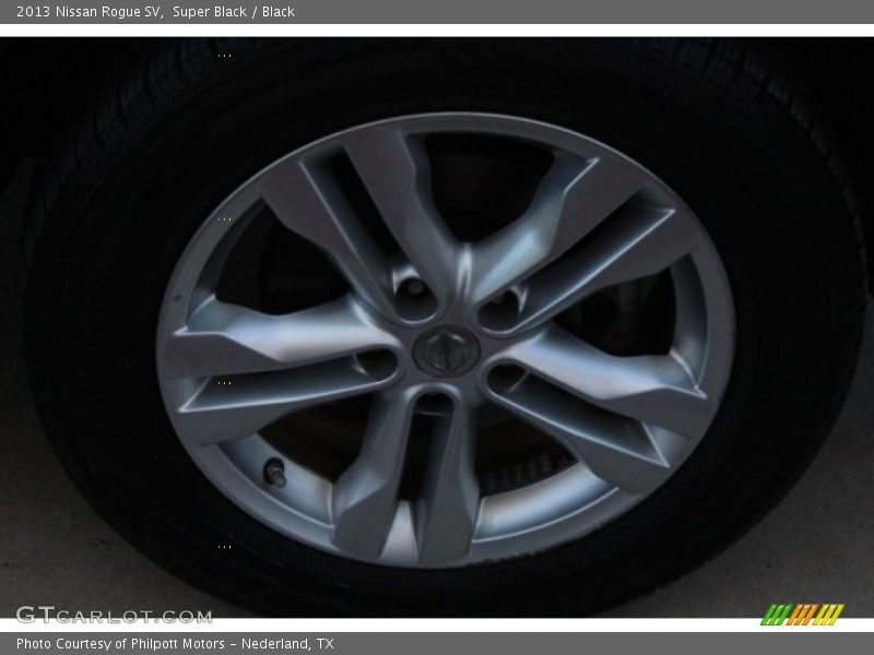 Super Black / Black 2013 Nissan Rogue SV