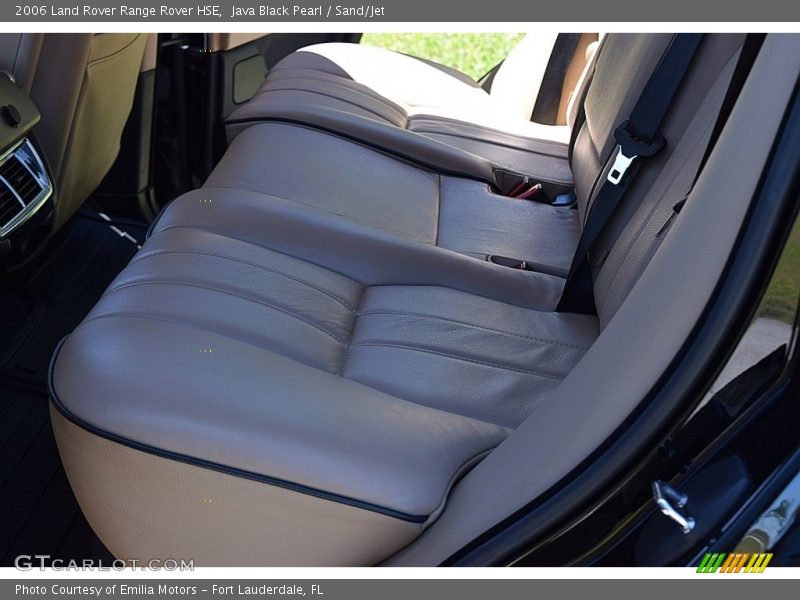 Java Black Pearl / Sand/Jet 2006 Land Rover Range Rover HSE