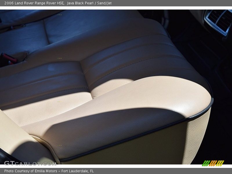 Java Black Pearl / Sand/Jet 2006 Land Rover Range Rover HSE