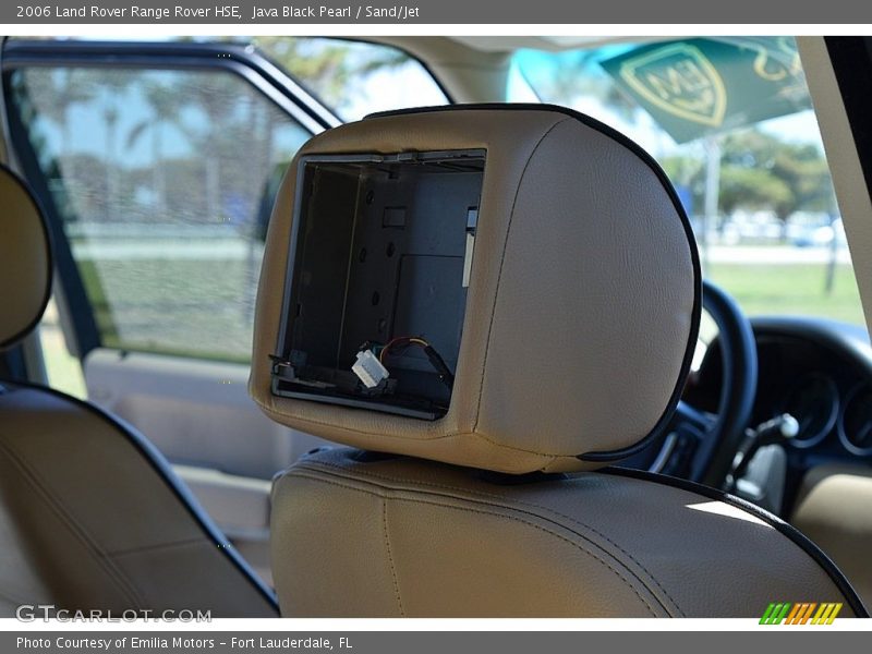 Java Black Pearl / Sand/Jet 2006 Land Rover Range Rover HSE