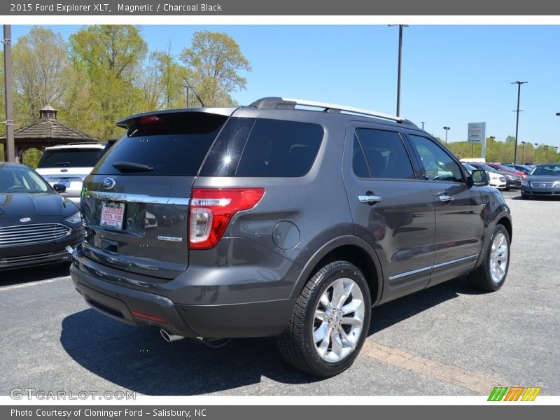 Magnetic / Charcoal Black 2015 Ford Explorer XLT