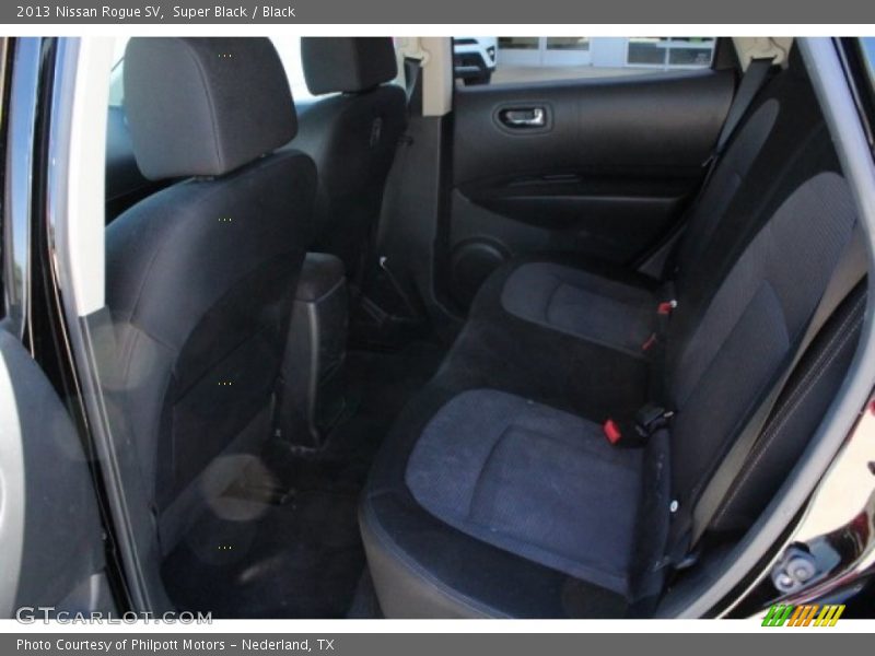 Super Black / Black 2013 Nissan Rogue SV