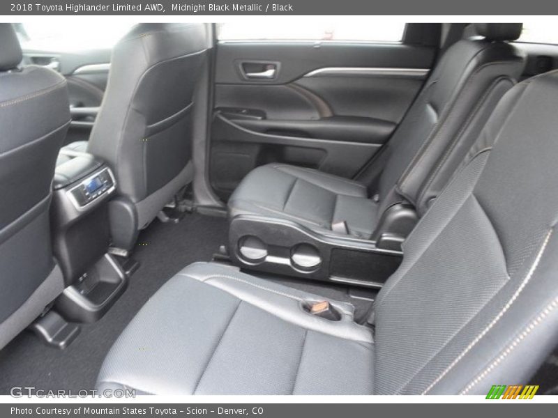 Midnight Black Metallic / Black 2018 Toyota Highlander Limited AWD