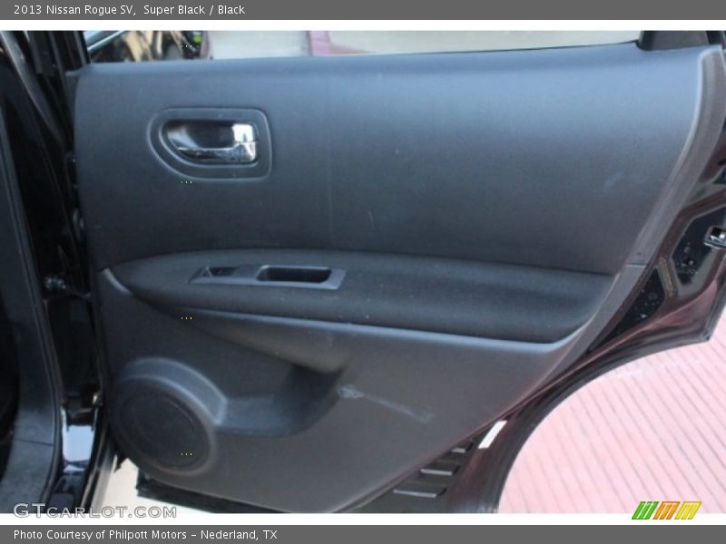 Super Black / Black 2013 Nissan Rogue SV