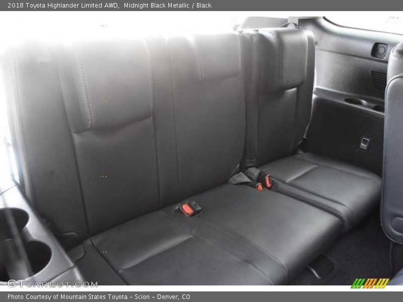 Midnight Black Metallic / Black 2018 Toyota Highlander Limited AWD