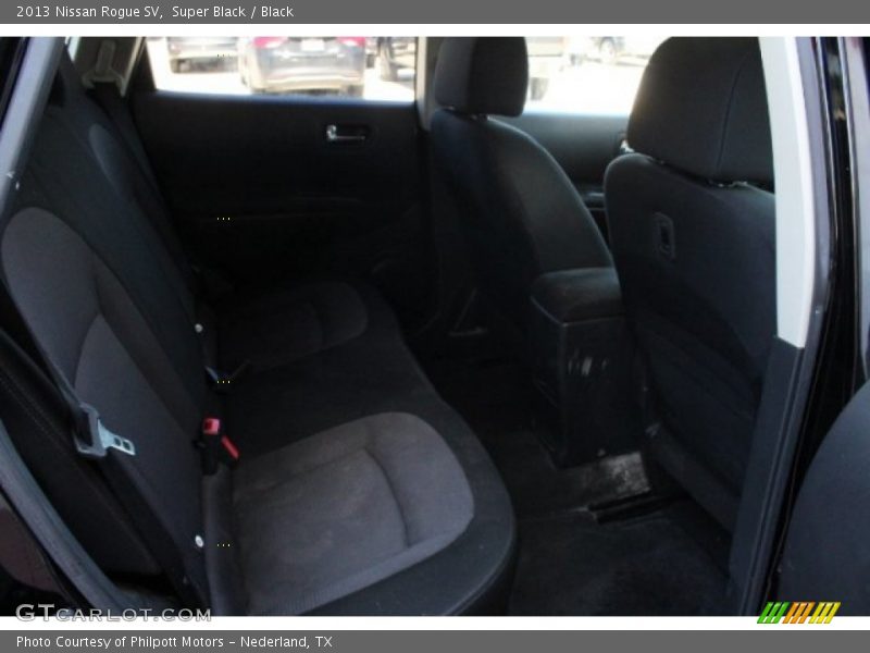 Super Black / Black 2013 Nissan Rogue SV