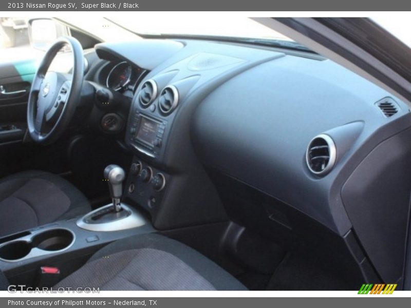 Super Black / Black 2013 Nissan Rogue SV