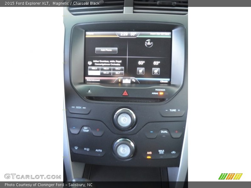 Magnetic / Charcoal Black 2015 Ford Explorer XLT