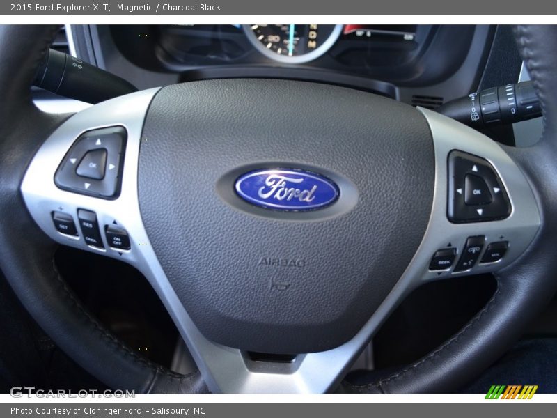 Magnetic / Charcoal Black 2015 Ford Explorer XLT