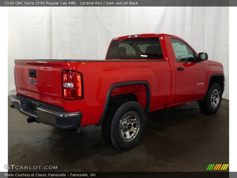 Cardinal Red / Dark Ash/Jet Black 2018 GMC Sierra 1500 Regular Cab 4WD