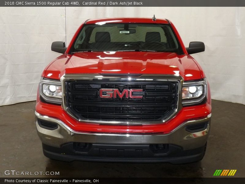 Cardinal Red / Dark Ash/Jet Black 2018 GMC Sierra 1500 Regular Cab 4WD