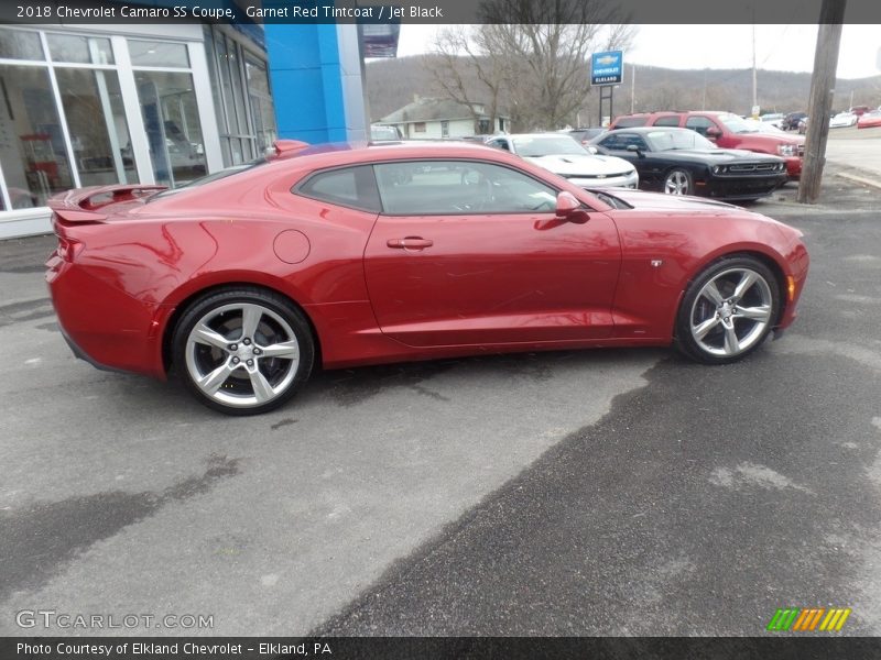 Garnet Red Tintcoat / Jet Black 2018 Chevrolet Camaro SS Coupe