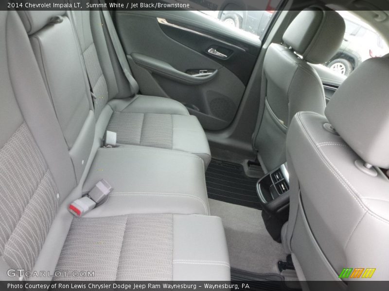 Summit White / Jet Black/Brownstone 2014 Chevrolet Impala LT