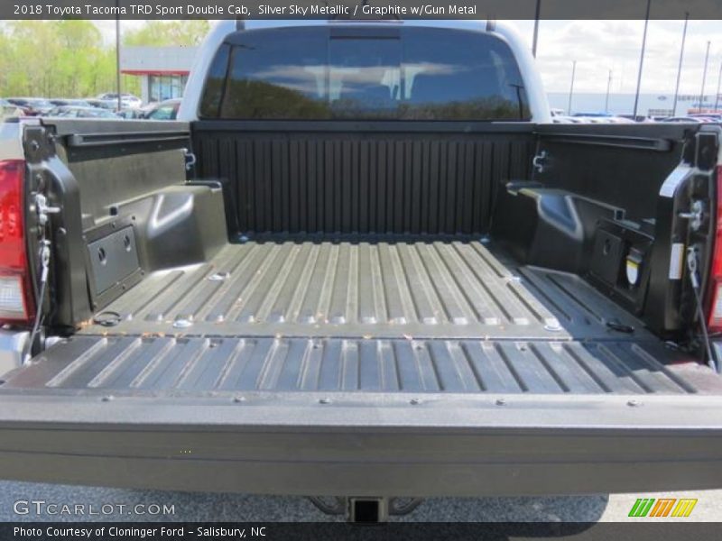Silver Sky Metallic / Graphite w/Gun Metal 2018 Toyota Tacoma TRD Sport Double Cab