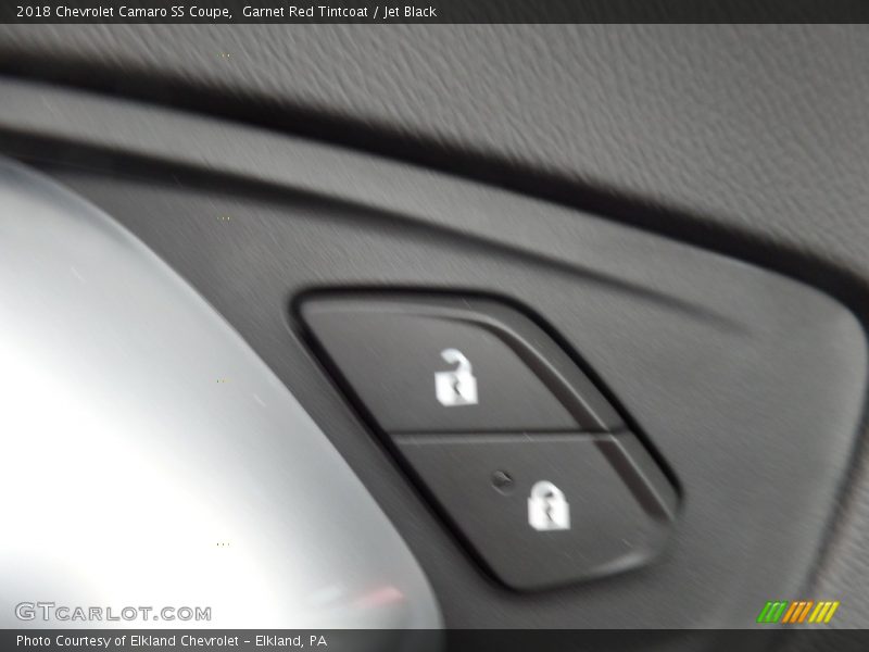 Garnet Red Tintcoat / Jet Black 2018 Chevrolet Camaro SS Coupe
