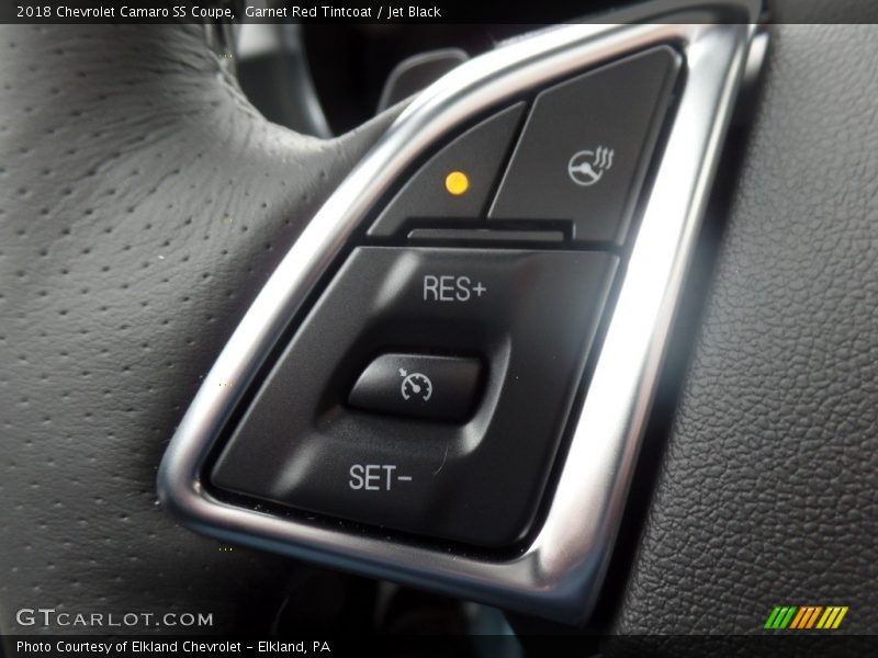 Controls of 2018 Camaro SS Coupe