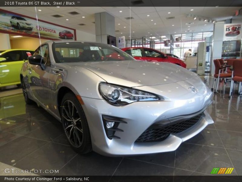 Steel / Black 2018 Toyota 86 GT Black