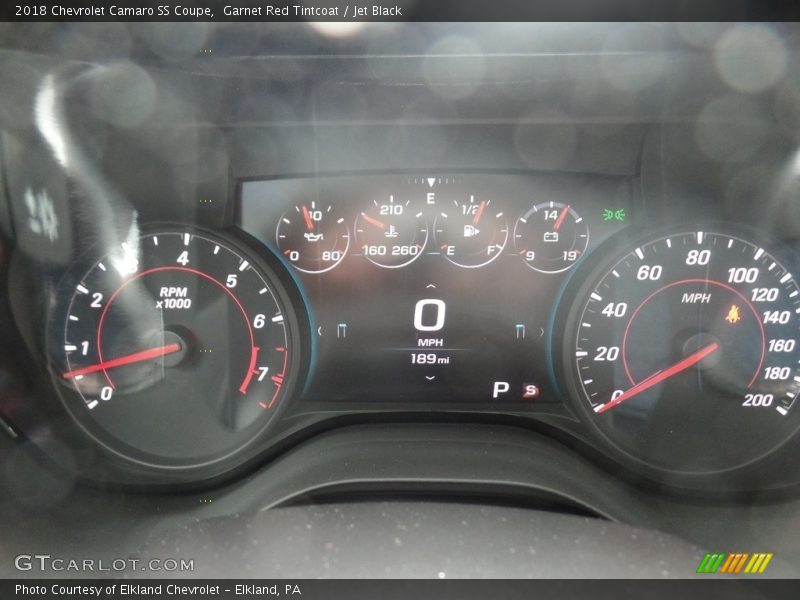  2018 Camaro SS Coupe SS Coupe Gauges