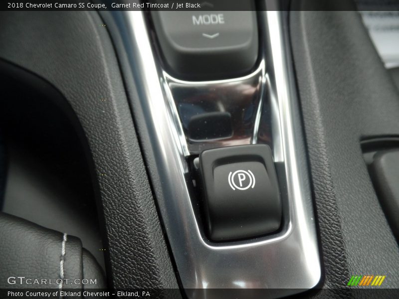 Controls of 2018 Camaro SS Coupe