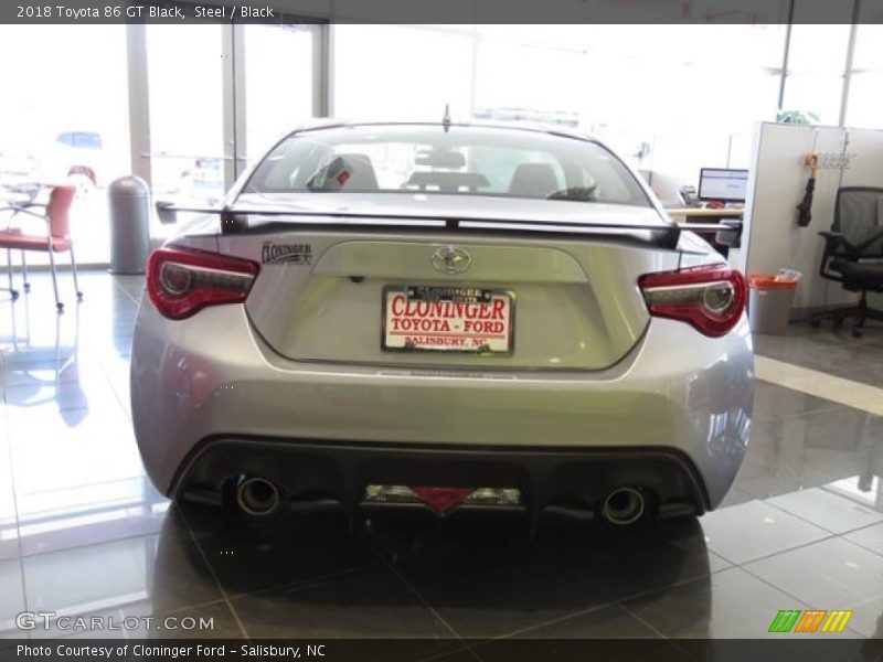 Steel / Black 2018 Toyota 86 GT Black