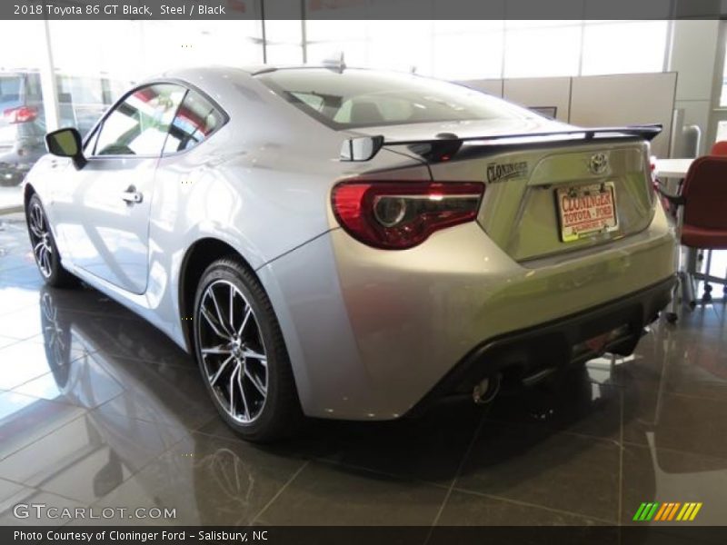 Steel / Black 2018 Toyota 86 GT Black